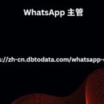 WhatsApp 主管